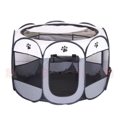 China Breathable Pet Play Pen With Waterproof Fabric Suitable For Puppy Cats And Rabbits Portable And Foldable for sale