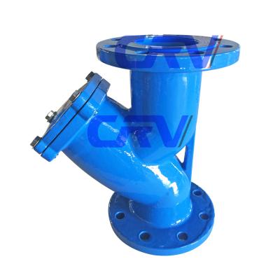 China General Goods Industry Applied Melt Removal Flanged Y Type Strainer Filter For Water Melt Y Strainer for sale