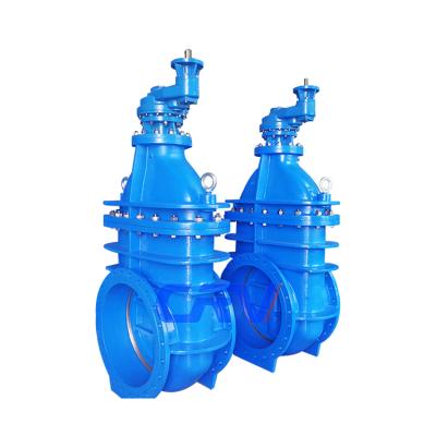 China Iron Valve Manufacturer F4 General Metal Seat Gate Valve For HDPE Pipe for sale