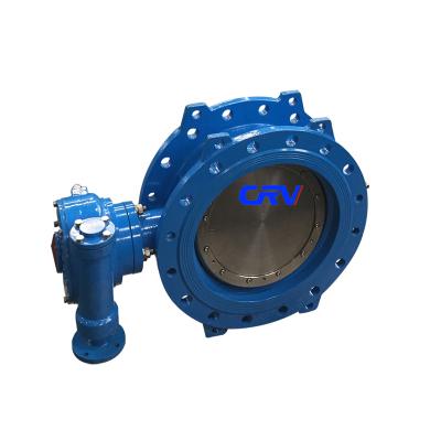 China 1.4401 Water Shaft Sea Sealing Disc EPDM Double Eccentric Stainless Steel Double Eccentric Butterfly Valve for sale