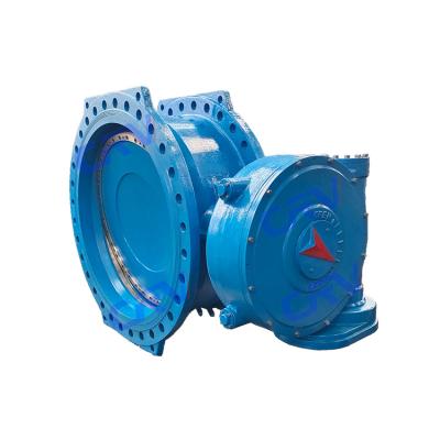 China General 150 class small size SS431 SS316 rod seated double eccentric butterfly valve for sale