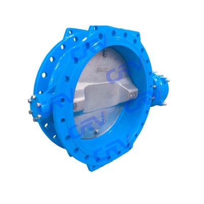 China DN800 BS EN1092-2 General Worm Gear Stainless Steel Durable Flanged Butterfly Valve for sale