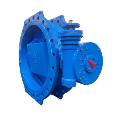 China DN1000 40 Inch 1.4401 Shaft Low Pressure ANSI General Sanitary Butterfly Valve for sale