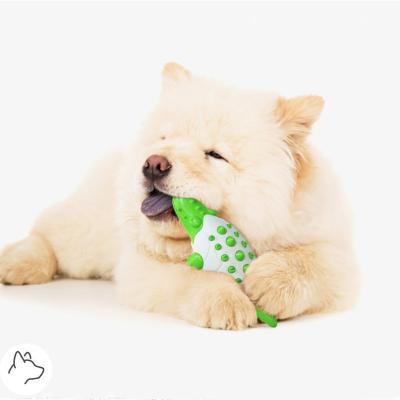 China Sustainable Durable High Quality Nylon Rubber Nylon Dog Molar Food Chew Toys for sale