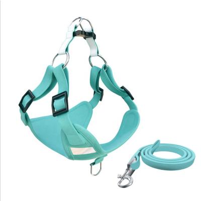 China Viable Reflective Mesh Cooling Breathable Dog Leash Harness Vest For All Sizes Dogs for sale