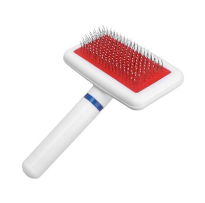 China Viable Amazon Hot Sale Dog Brush Pet Wire Metal Grooming Hair Remover Combs for sale