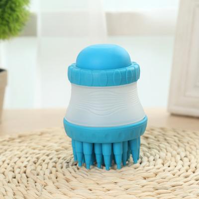 China Viable High Quality Dog Grooming Shampoo Brush Pet Bath Comb Brush Best Selling Brush Pet Bath Comb Brush for sale