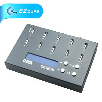 China USB Duplicator 9 Targets Compare / Erase Copier / Format - Mini USB Pro With Portable Design_ EZ Dupe Buffer: 128MB for sale