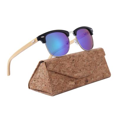 China Fashion sunglasses wholesale ODM unisex custom made bamboo wood UV400 logo sunglasses for men for sale