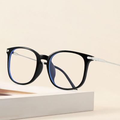 China Fashionable Optical Frame Super Light Block Glass Tr90 Blue Light Blue Eye Computer Screen Filter Glasses for sale