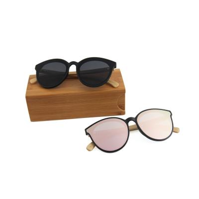 China Cat.3 sunglasses 2020 custom high fashionable bamboo temple sale decoration new retro wholesale for sale