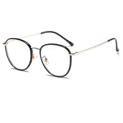 China For Reading Glasses New Blue Light Blocking Glass Men And Women Round-Framed TR90-Ring Single Glasses for sale