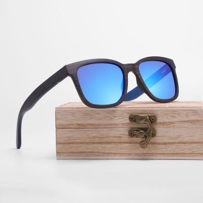 China Wholesale Fashion Sunglasses Frame Retro Wooden Leg Square Sunglasses Men and Women Sunglasses New for sale