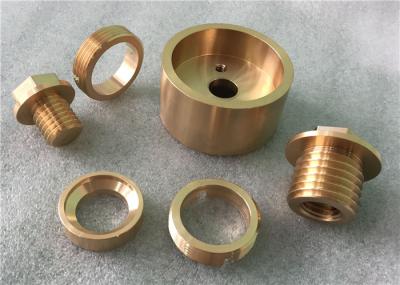 China Precision Brass Turning Parts / CNC Brass Machined Parts Polishing Brass Parts for sale