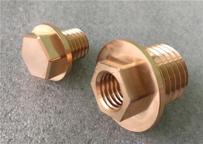 China Brass Precision Turned Components For Car Spare Parts ,  5 Axis CNC Machining Services for sale