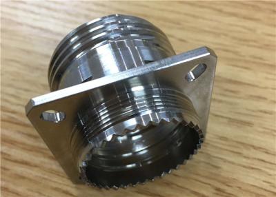 China Tolerância de aço inoxidável fazendo à máquina de trituração personalizada das partes de metal +/- 0.02mm do CNC da precisão à venda