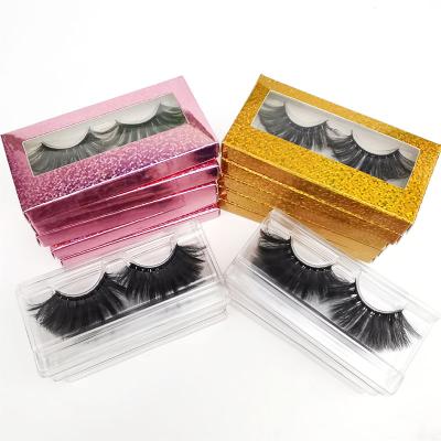 China Wholesale good quality thick 3D 5D 25mm mink tresluces lashes for sale