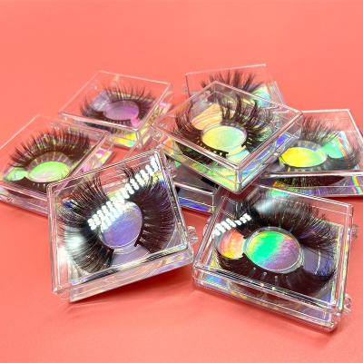 China Mink Eyelashes Thick 25mm Cruelty Free Lashes Private Label 3d Mink Lashes Top Quality New for sale