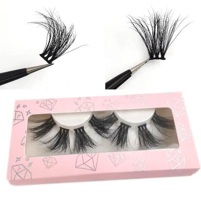 China Real Thick 25mm 3D Hot Selling Dramatic Siberian Mink Eyelashes Mink Eyelashes With Custom Box for sale