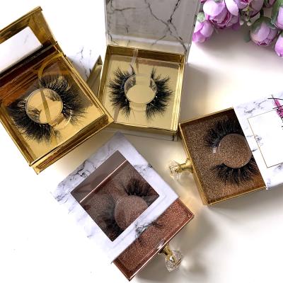 China Crisscross 25mm Mink Eyelashes Private Label Siberian lasheswholesale seller for sale