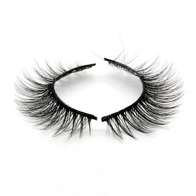 China Long New 2020 Beautiful Natural Handmade Custom Wholesale Private Label 3d Faux Mink Eyelashes for sale