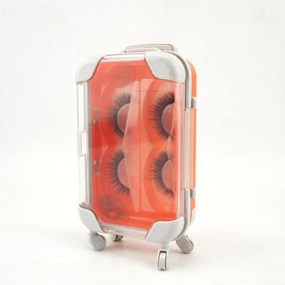 China Wholesale Thick Fake 3d Mink Whips Pill Bottle Wicks Trolley Case Box Vendor for sale