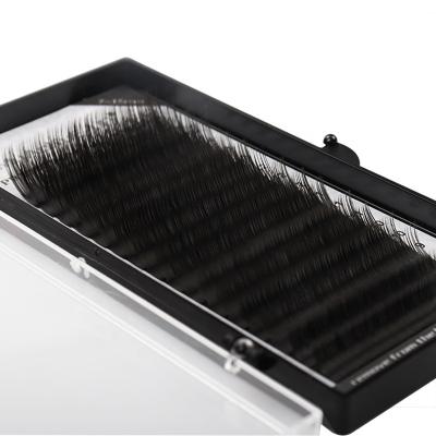 China Manufacturer Wholesale Eyelashes Silk Mink/Person Extension Lashes Silk/Faux Mink Natural Long Hand Made Simple for sale