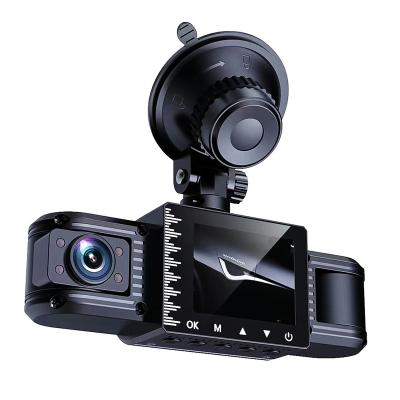 China NIGHT VISION 3 Channel Parking Dash Cam 1080p Way Car VCR Dash Cam 24h Triple Parking Camera With Night Vision Dash Cam for sale