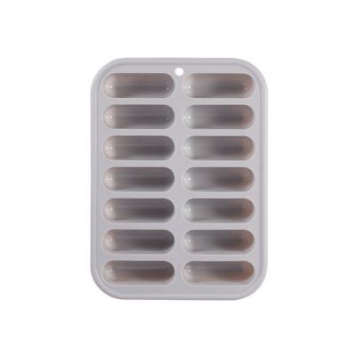 China China Newest Sustainable Factory 100%Food Grade Silicone Summer Ice Mold High Quality Cube Molds Clearly for sale