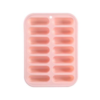 China High Quality Sustainable Custom Design 2022 Fashionable Travel Silicone Kitschen Tool For Ice Cube Mold Cream Molds for sale