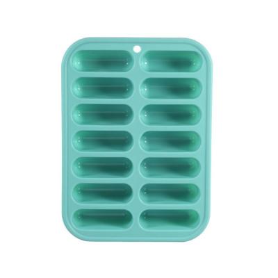 China 2022 universal caster fashion ice cream tools silicone mold silicone mold expander glue cube manufacturing viable universal for sale