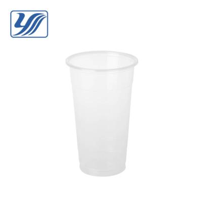 China 700ml Plastic 24 Ounce Clear PP Disposable Plastic Cups for sale