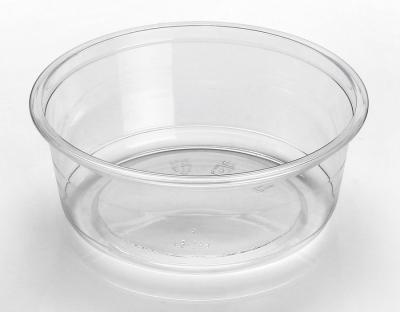 China 117mm Round Disposable 8oz PET Grocery Container for sale