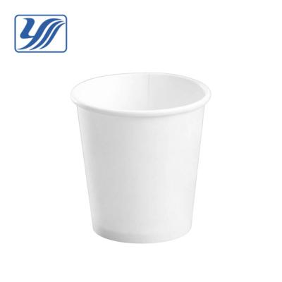 China 4oz Disposable Cold Drink Cup Disposable Paper Tea Cup for sale