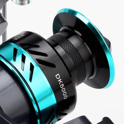 China LEFT HAND DALIAN Good Sale Fishing Reel Blue Color Fishing Reel Spinning Wheel For Fishing for sale