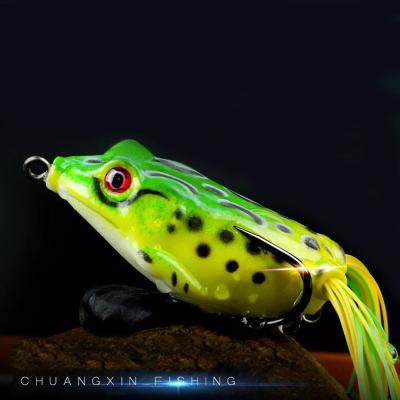 China Wobblers Superior Minnow Water Crank Groundbaits For Fly Fishing Artificial Insect Soft Lures Frog Fishing Lures YEW001 for sale