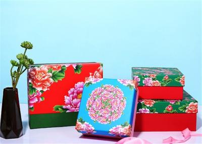 China Chinese Traditional Style Custom Paper Gift Box With Brightly Painted for sale