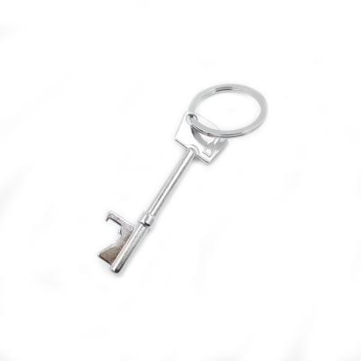 China Die Struck Iron Metal Bottle Opener Keychain Customized Different Shape for sale