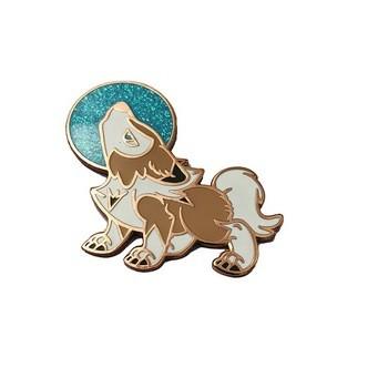 China Hard Enamel Gold Plating Lapel Pins No Minimum Die Struck With Custom Shape for sale