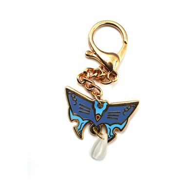 China Iron Or Zinc Alloy Promotional Metal Keyrings , Enamel Keyrings 0.5 Inch Size for sale