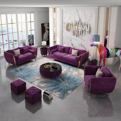 China Wholesale Price Cheap Wholesale Price Modern Luxury Sofa Set 123 Sofa Living Room Lamp Factory Without Cloth for sale