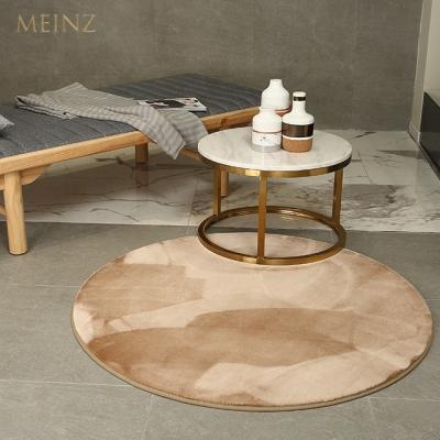 China New Modern Modern Italian Design Round Simple Soft And Comfortable Decorative Home Carpet for sale