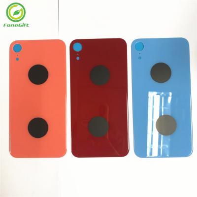 China Plastic back cover for IPHONE XR battery door Tapa trasera for iphone XR for sale