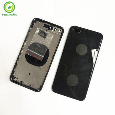 China Plastic+metal+glass Carcasa housing for IPHONE 8P back cover complete for sale