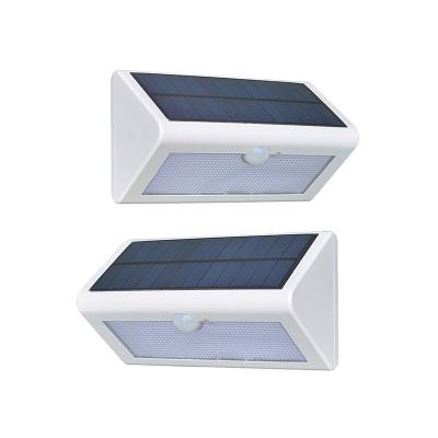 China Wholesale Solar Led Garden Wall Light IP65 Waterproof Outdoor Led Solar Powered Light for sale