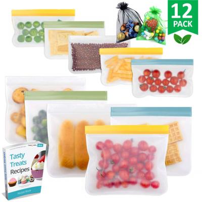 China Safety PEVA Food Vacuum Preservation Bag Fruit Bag Food Storage Bag for sale