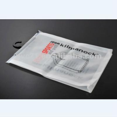 China Moisture Proof Composite Underwear Bag Clothing Tote Bag Frosted Packaging Bag for sale