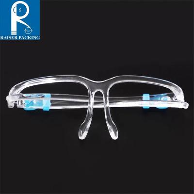 China Eyeglasses Clear Plastic Transparent Face Shield Eyeglasses Waterproof Baking Anti-splash Detachable Frame for sale