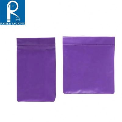 China Recyclable Custom Waterproof Clear PVC Slider Plastic Zipper Bag for sale