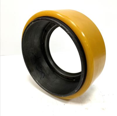 China Industry Factory Direct Selling Rear Wheel Bearing Wheel Forklift WheelsPu Forklift High Quality Nylon Wheel For Pallet Truck for sale